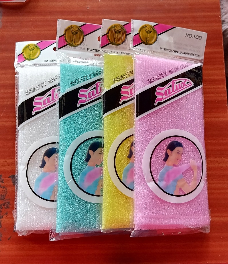Sprchová tyč - 10 balenia exfoliačnej čistiacej látky Japan Nylon BA