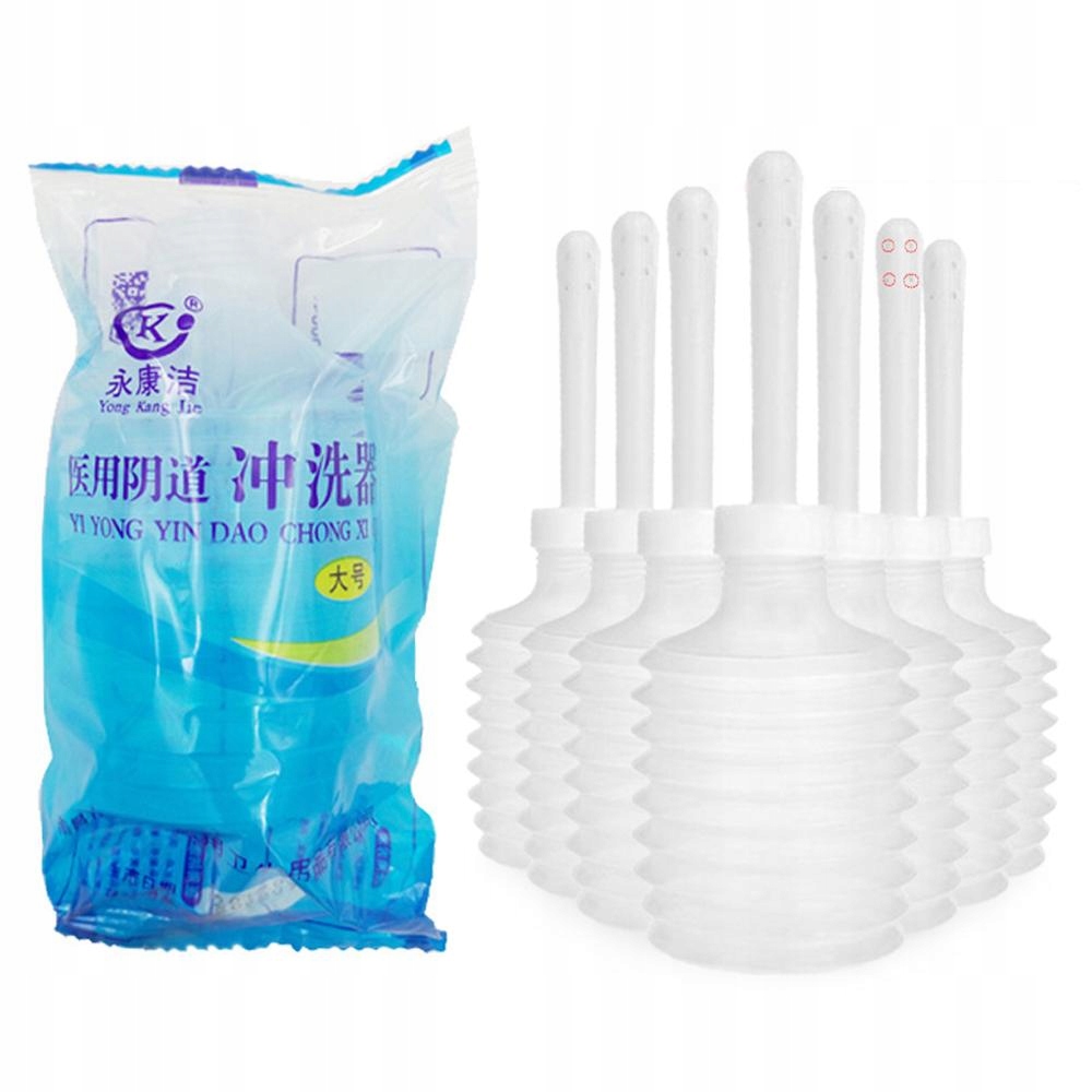 Sprchová tyč - 10 kusov 200 ml jednorazové vaginálne análne douche irri