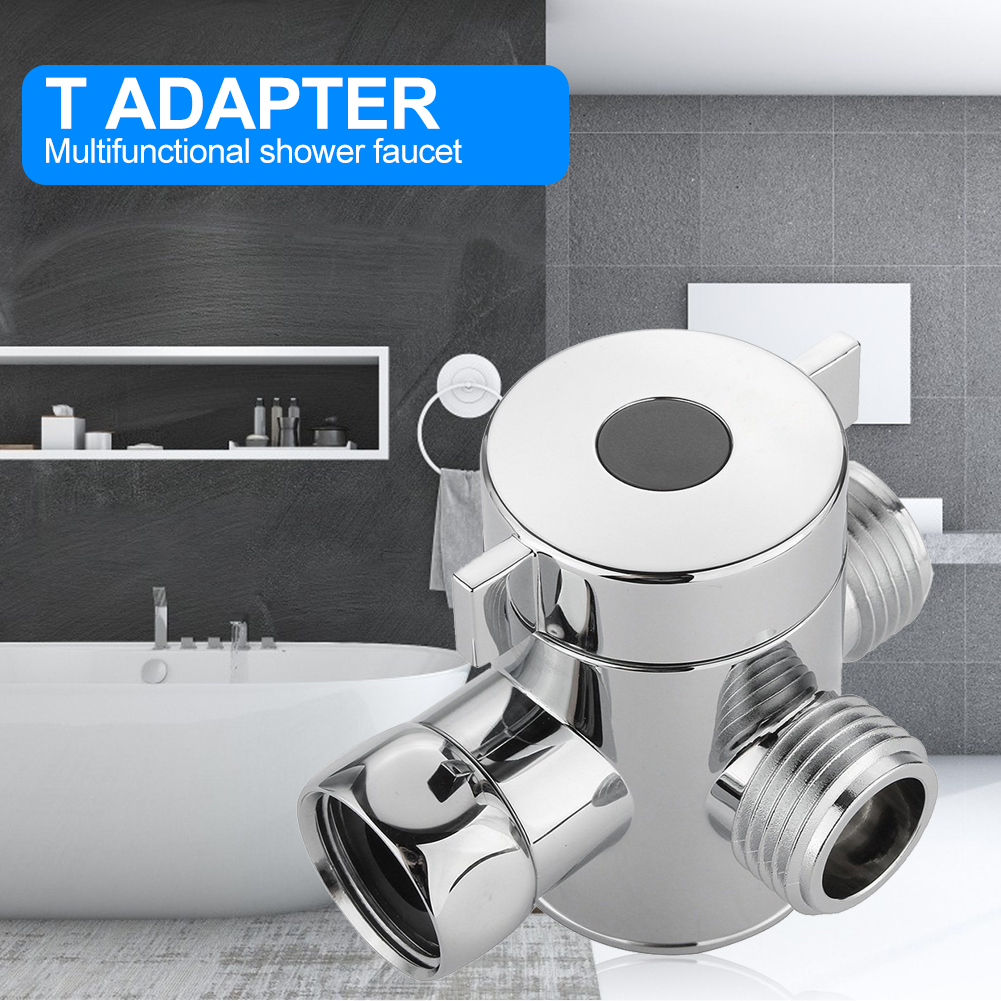 Sprchová tyč - 3 Way T adaptér TEE VENTIL WC BLEŽITÉ