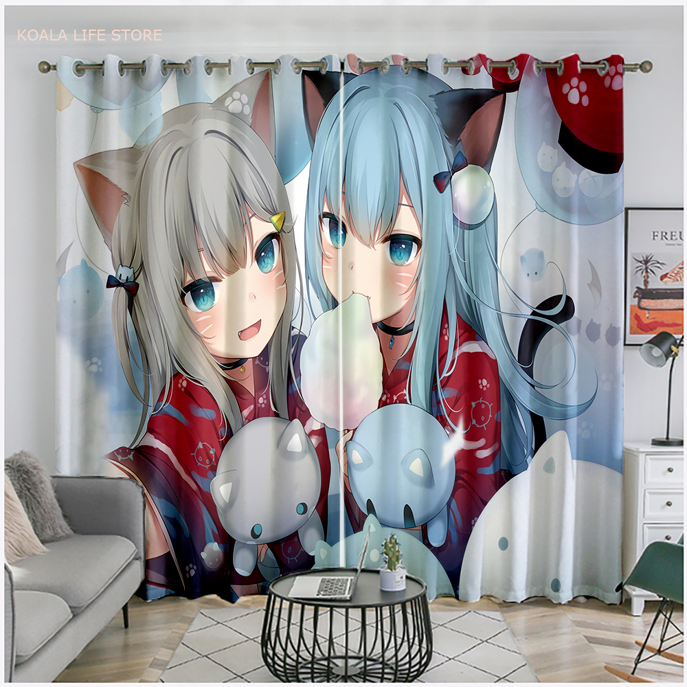 Sprchový záves - 3D Amashiro Natsuki Anime Case
