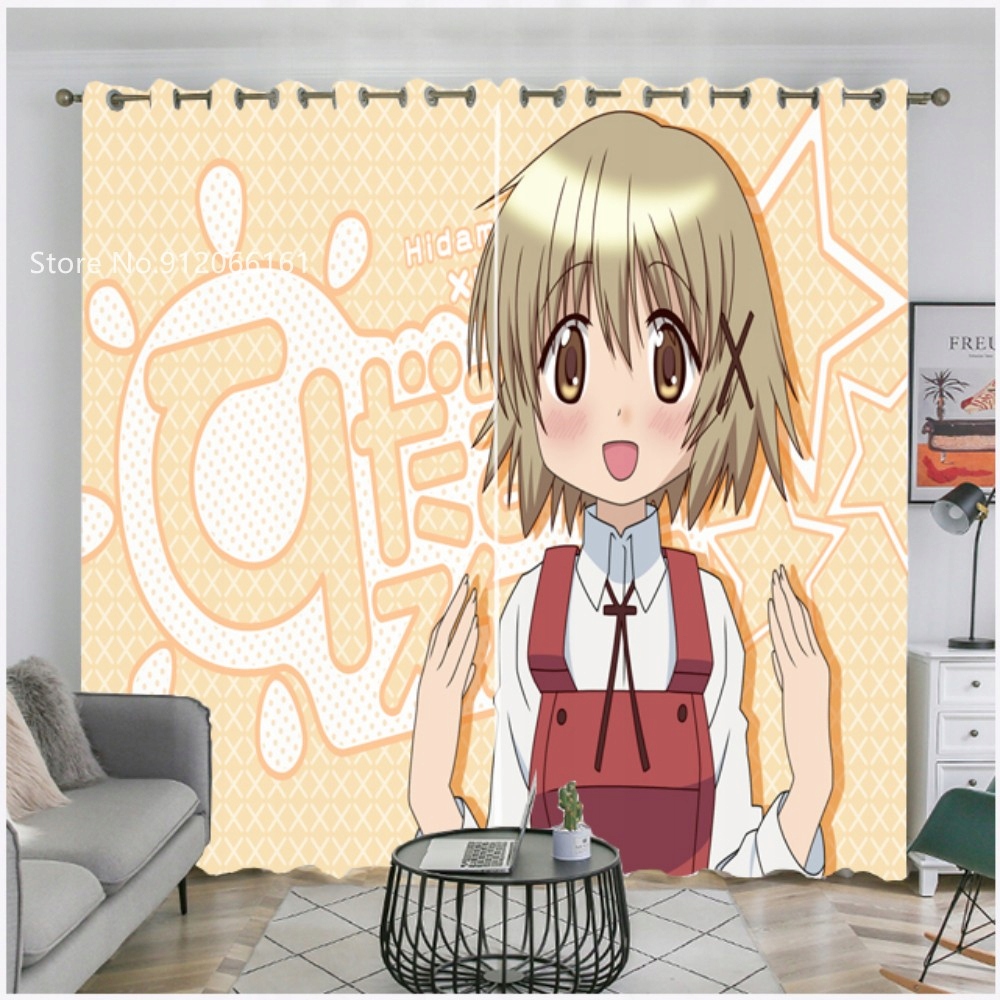 Sprchový záves - 3D anime plavky Sae Hidamari Sketch Blah