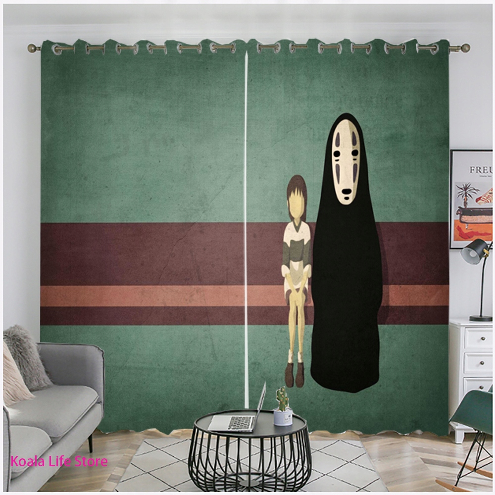 Sprchový záves - 3D anime plavky Spirited Away Curtains