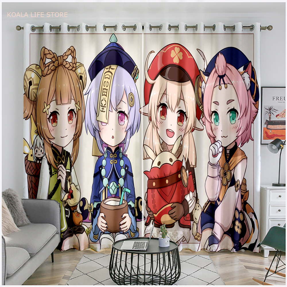 Sprchový záves - 3D kúpanie uterákovej postavy Klee Diona Curtain