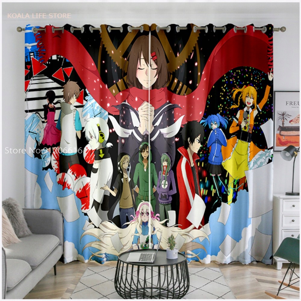 Sprchový záves - 3D plapací uterák Yang Yan Project Anime Castle