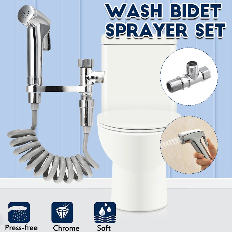 Sprchová tyč - 4 kusy/bidet sada pištole sprchová hlava