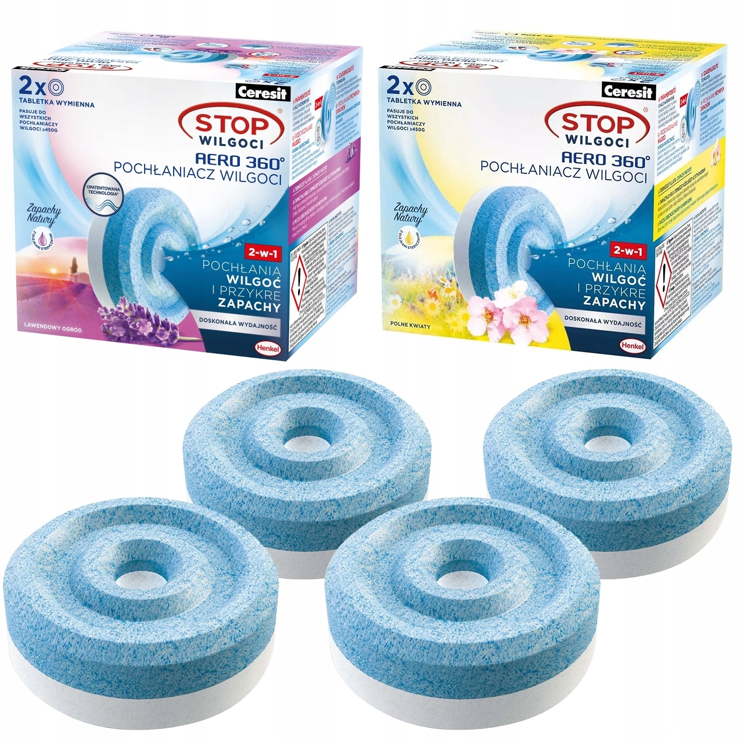 Pohlčovač vlhkosti - Vlhký absorbér Handistop Set