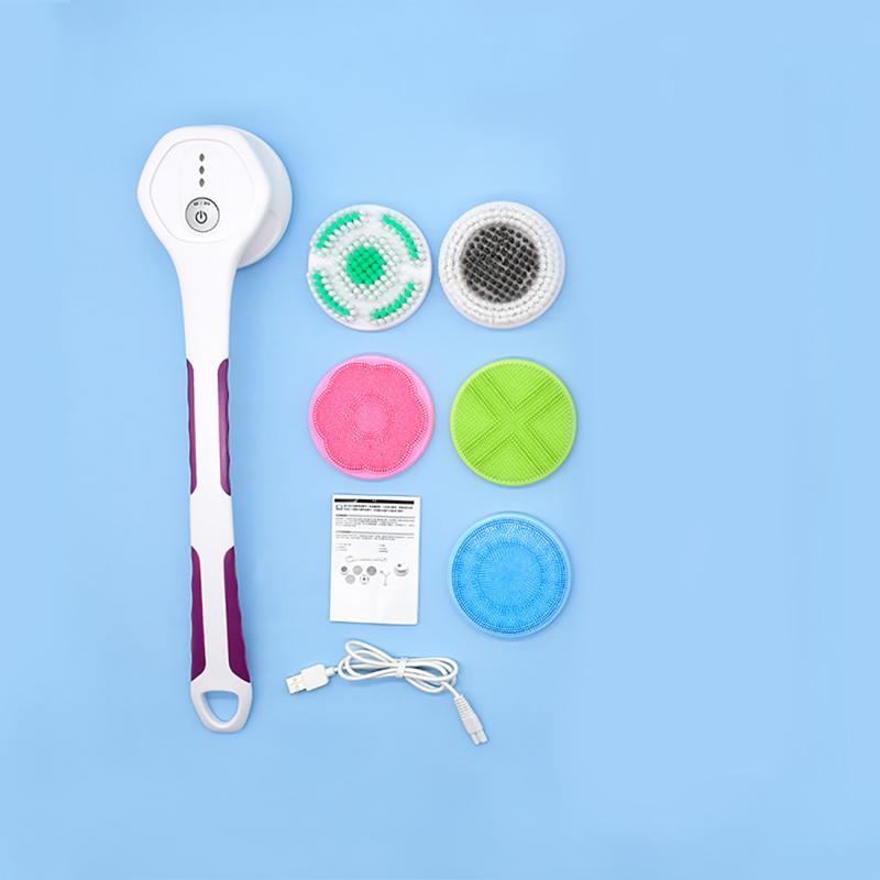 Sprchová tyč - 5 v 1 elektrická kúpeľná kefka Brush Body Brush Clean