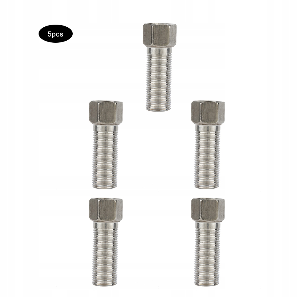 Pisoár - 5 ks. G1/2 "Konektory potrubia z nehrdzavejúcej ocele