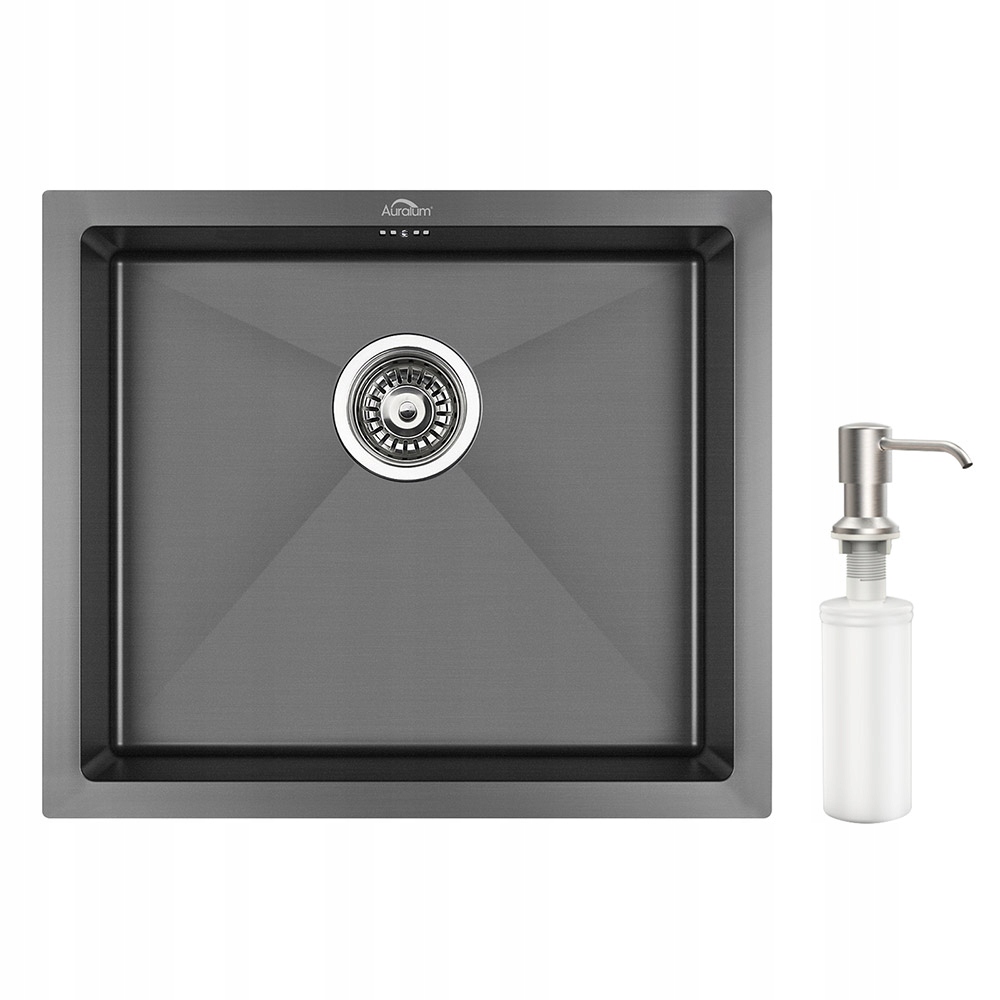 Kuchynský drez - 50 x 43 cm umývadlo inox + sifónového kuchynského umývadla
