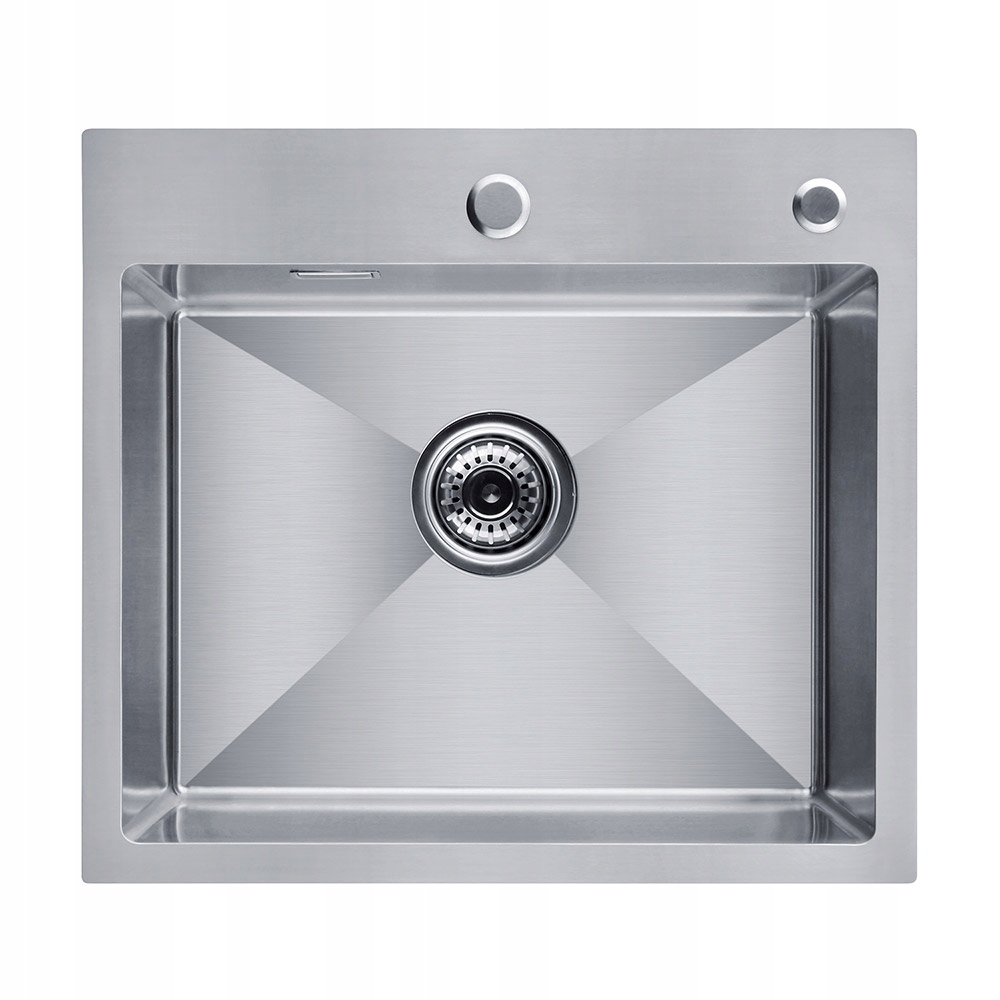 Kuchynský drez - 50 x 45 cm umývadlo Inox + Syphone Kitchen Wink