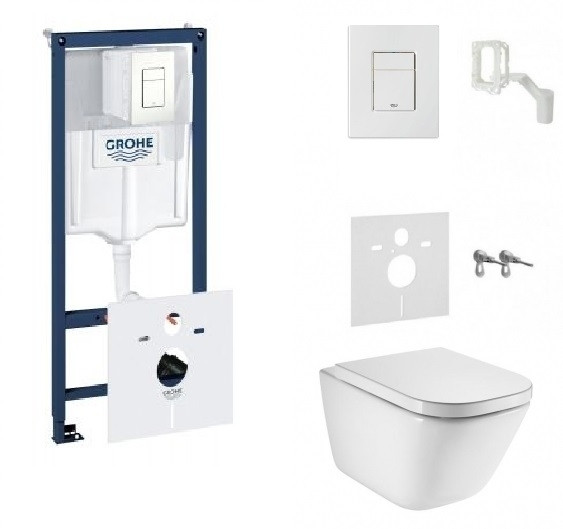 Podomietkový WC modul -  5in1 Grohe Rapid Rerm Skate Cosmopolitan + misa