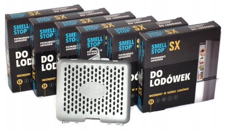 Pohlčovač vlhkosti - 6 x absorbér zápachu pre vôňu Stop SX chladničku