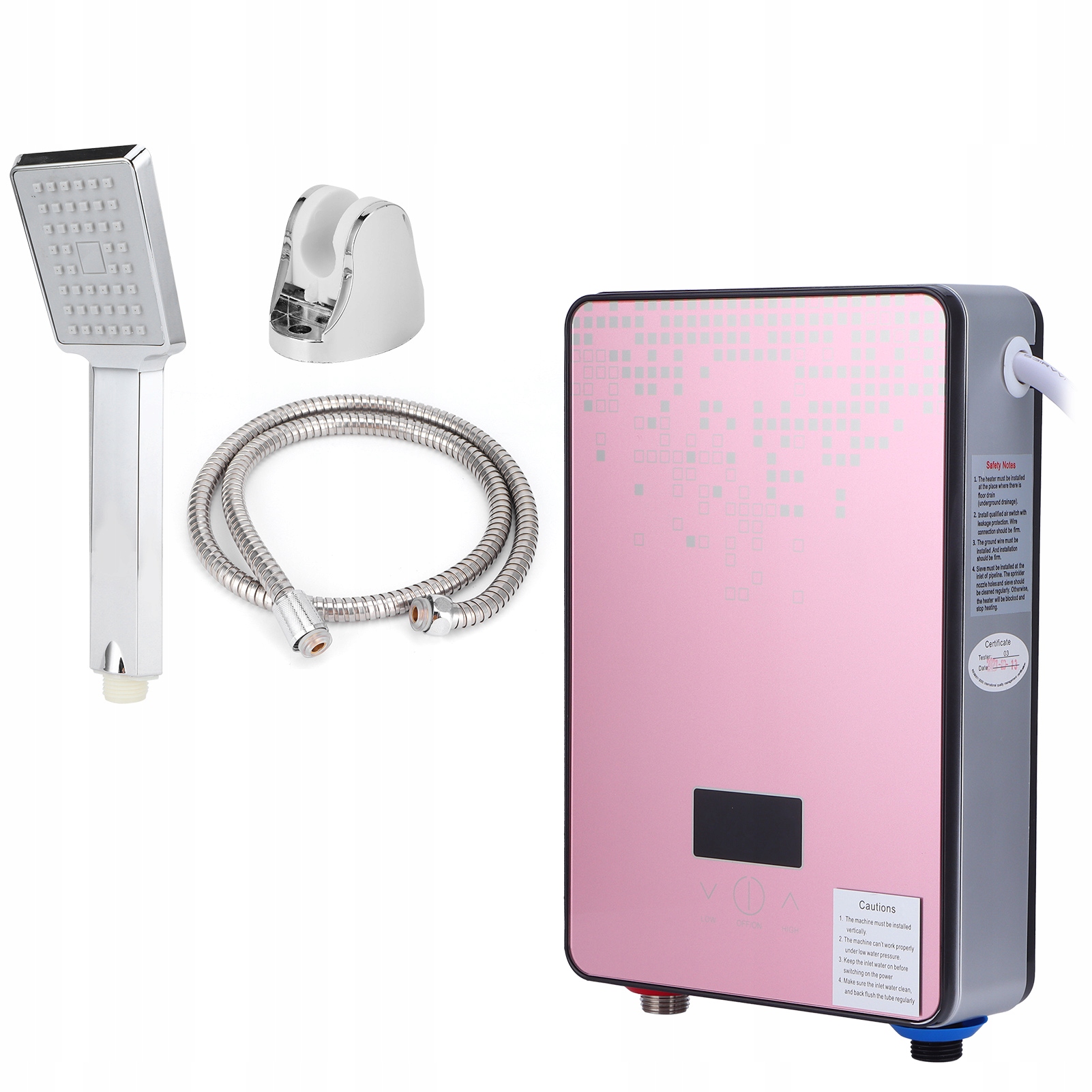 Pisoár -  6500 W okamžitý elektrický ohrievač vody