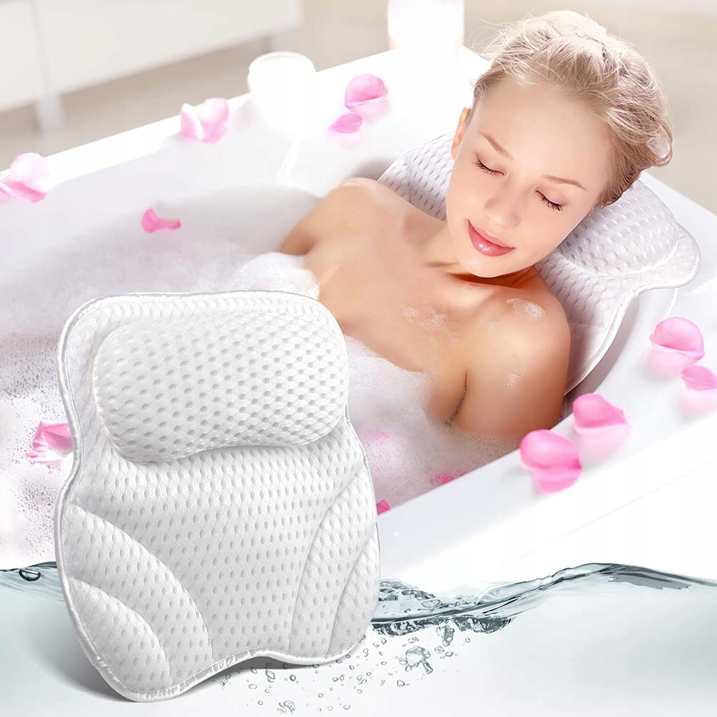 Vaňa - Aopow Anti -Slip Tub Cushion 6 Saction Cup