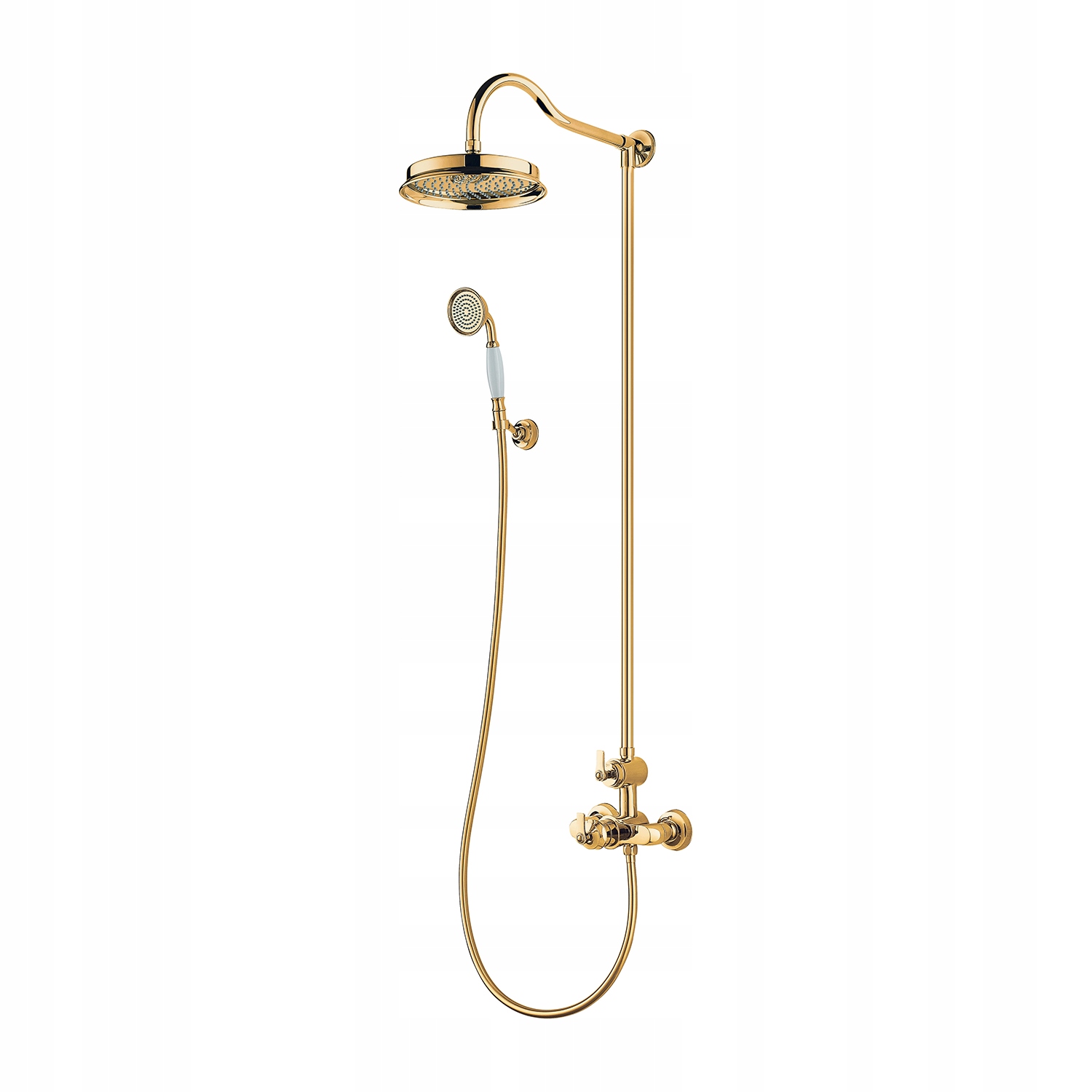 Daždivé rameno 40 cm okrúhle chróm hagser karin