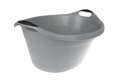 Domexpert Oval Bowl 40 L odtiene šedej