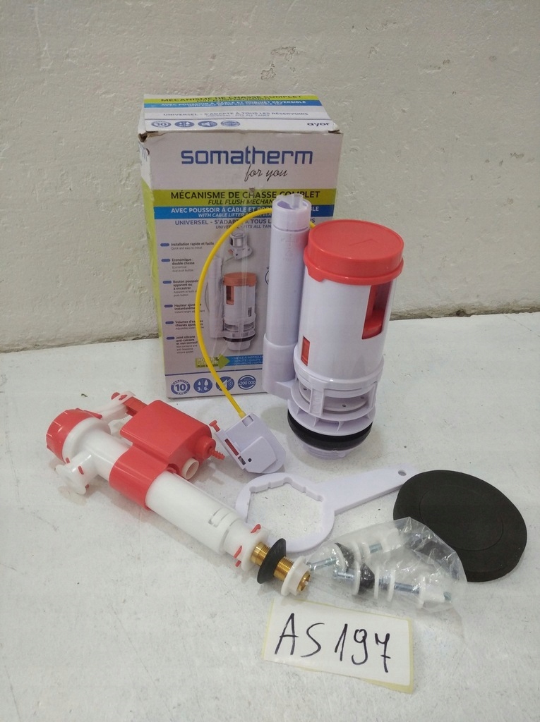 AS197 Somathermov mechanizmus preplachovania pre toaletu