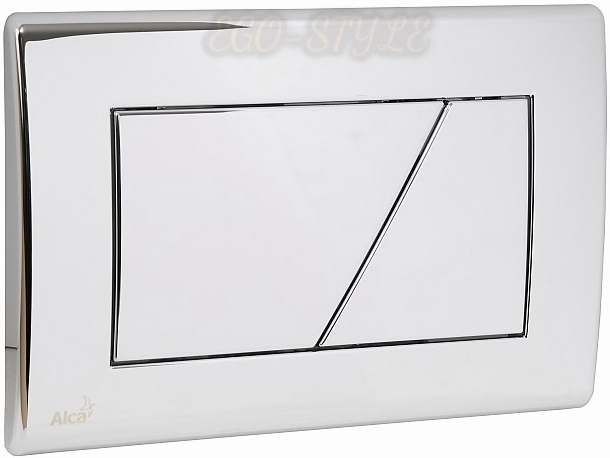 Tlačidlo Alcaplast cisterny WC Chrome M171 Dolphin
