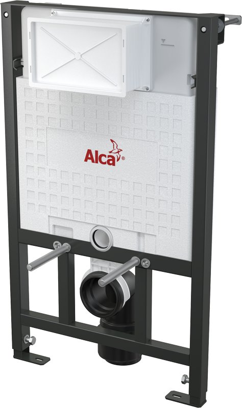 Podomietkový WC modul -  Alcaplast skrytý toaletný rám nízky A101/850 mm
