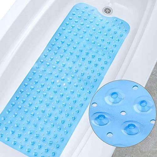 Vaňa - Non -slip Blue Bath Mat 100 x 40