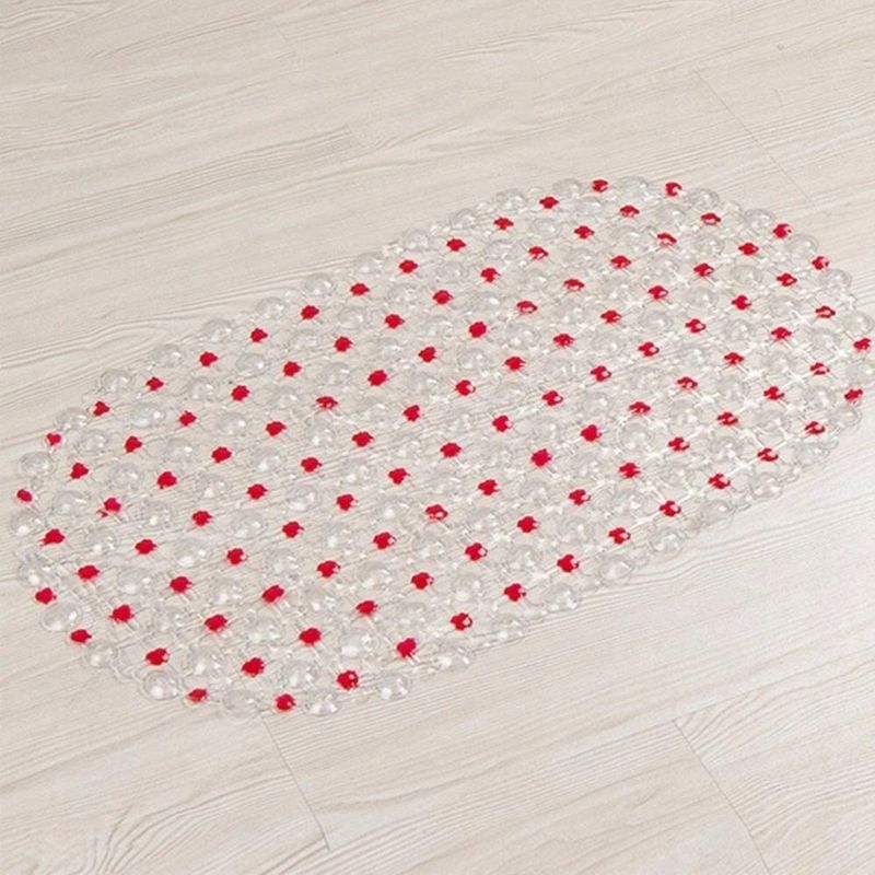 Protišmyková kúpeľňová podložka - Non -slip Mat / Shower Tray - červená podložka