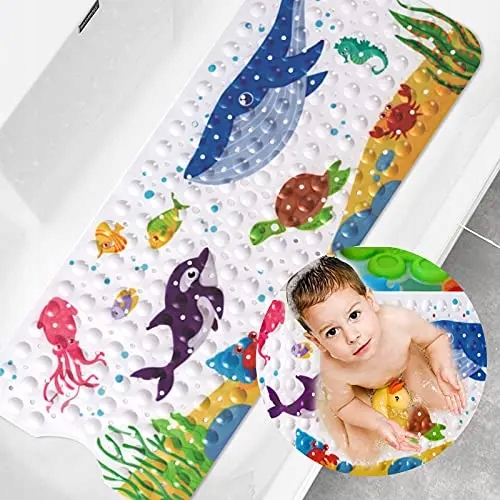 Kúpelňová predložka - Proti -slip prémiová kúpeľňa rohož pre deti.