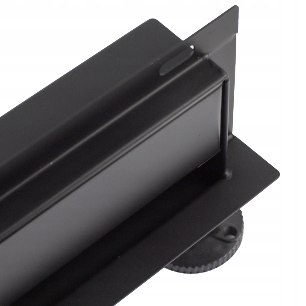 Sprchový žľab odtok - Aquauno Basic Wall Lineer Cape Black 60 cm