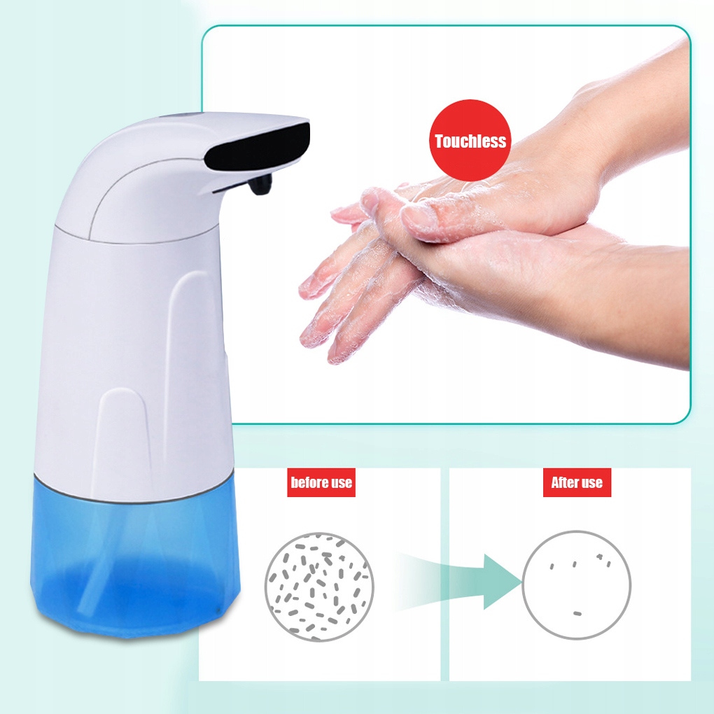 Sprchová tyč - Automatická penová dispenserová elektrická práčka top