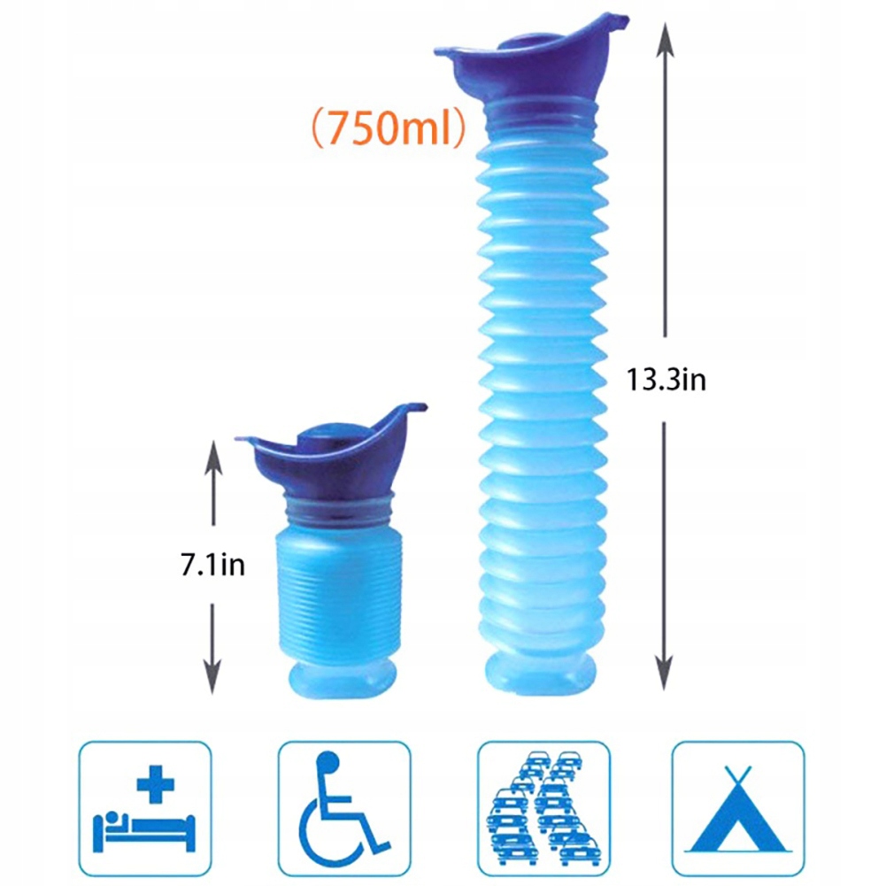 Sprchová tyč - Pohotovostné zmrštenie tepla moč na 750 ml muž kob