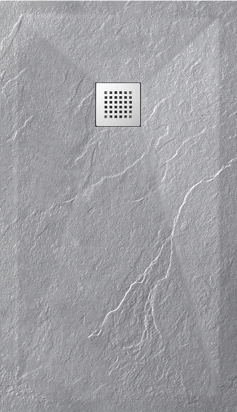 Sprchová vanička - Balneo Stone Tray Shower Tray Composite 90x90cm L.GRREY