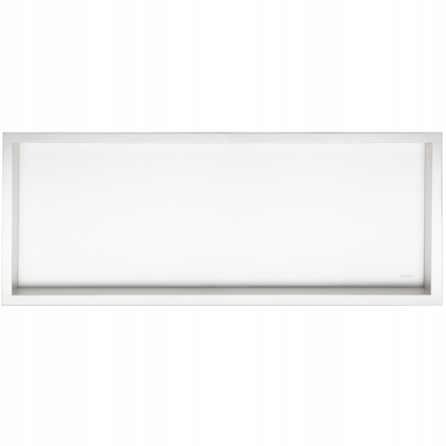 Polička do kúpeľne - Balneo Wall -Box One natern polica 90x30x7 biela