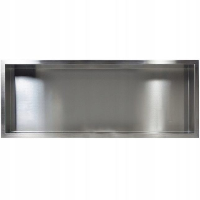 Polička do kúpeľne - Balneo Wall -Box One Natern Poličky 90x30x7 Inox