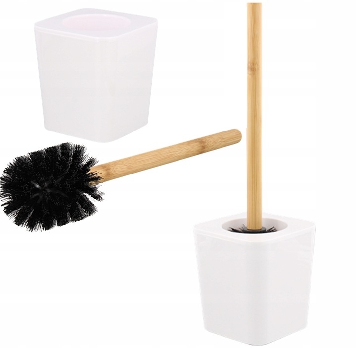 WC kefa - Čierna toaletná kefa čierna špička 7.5 Wenko