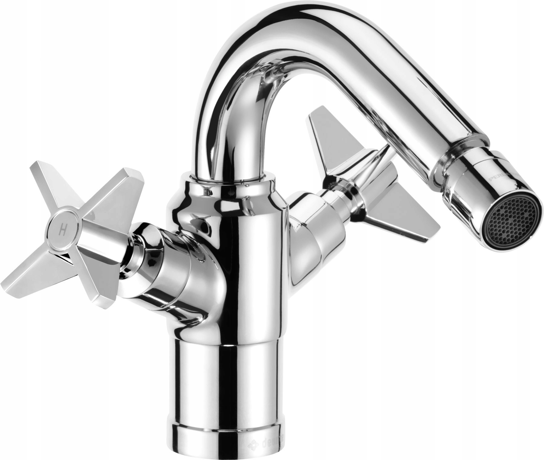 Bidetová batéria - Temisto chróm bidet batérie s click korku