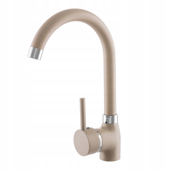 Kuchynská, drezová batéria - Kuchynský faucet merc béžový s bodkami