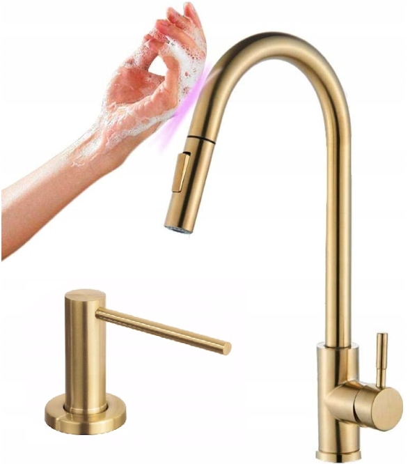 Kuchynské batérie - GOLD TOUCH CHYTRÝ KUCHYŇSKÝ UPEVŇOVAČ + DÁVKOVAČ