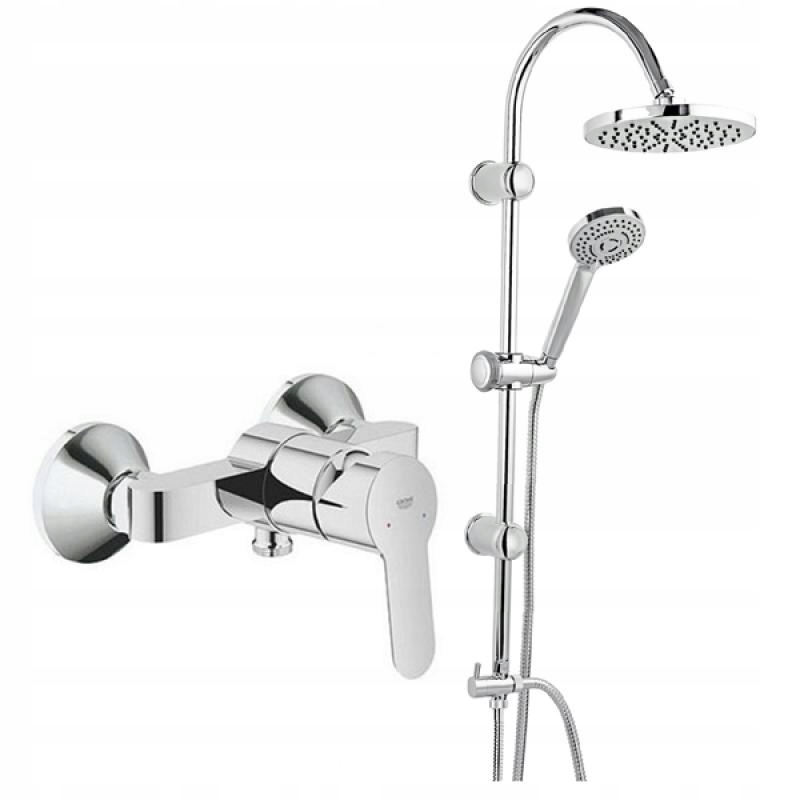 Grohe Bauedge + dažďová sprcha batéria