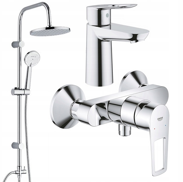 Sprchová batéria Grohe Basin +dažďová sprcha