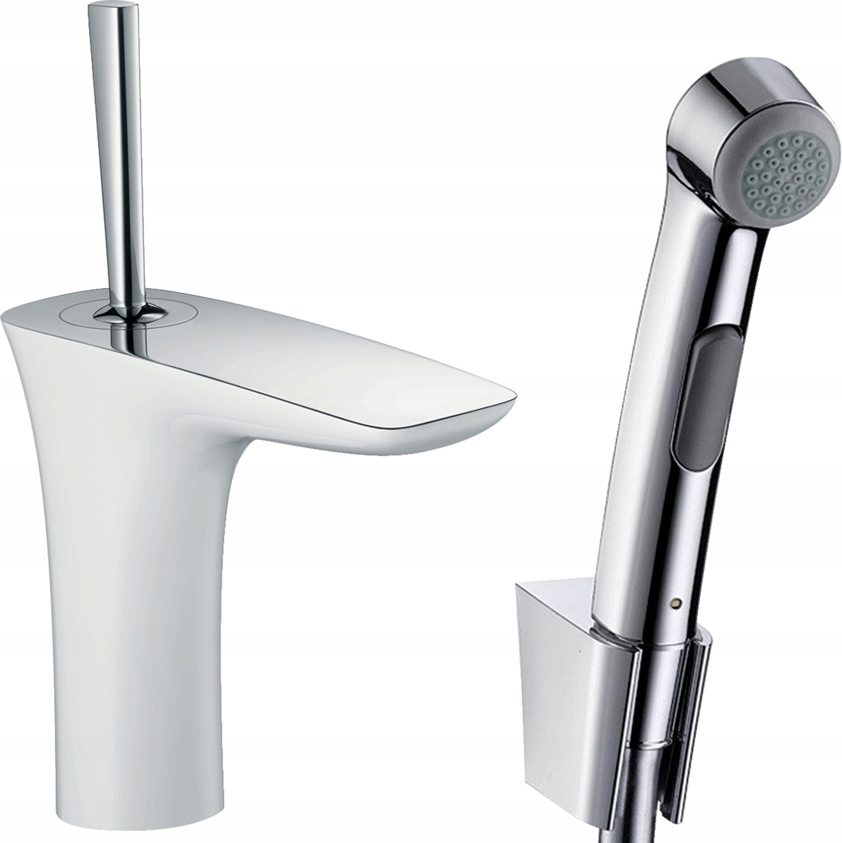 Umyvadlová batéria - BATÉRIE STANDING BIDET PuraVida Hansgrohe CHROM