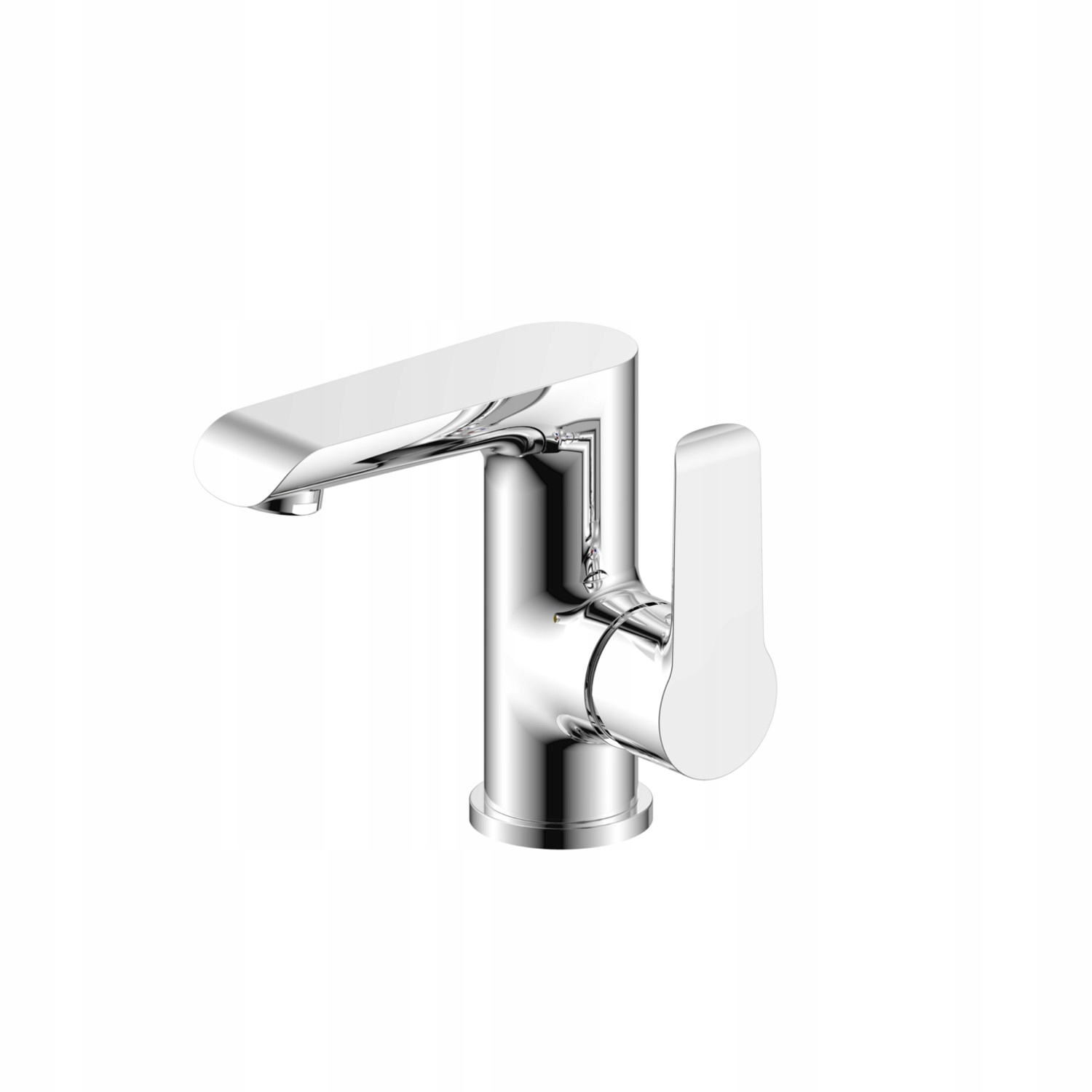 Umyvadlová batéria - Chróm umývadlová batéria s bočnou rukoväťou Faucet