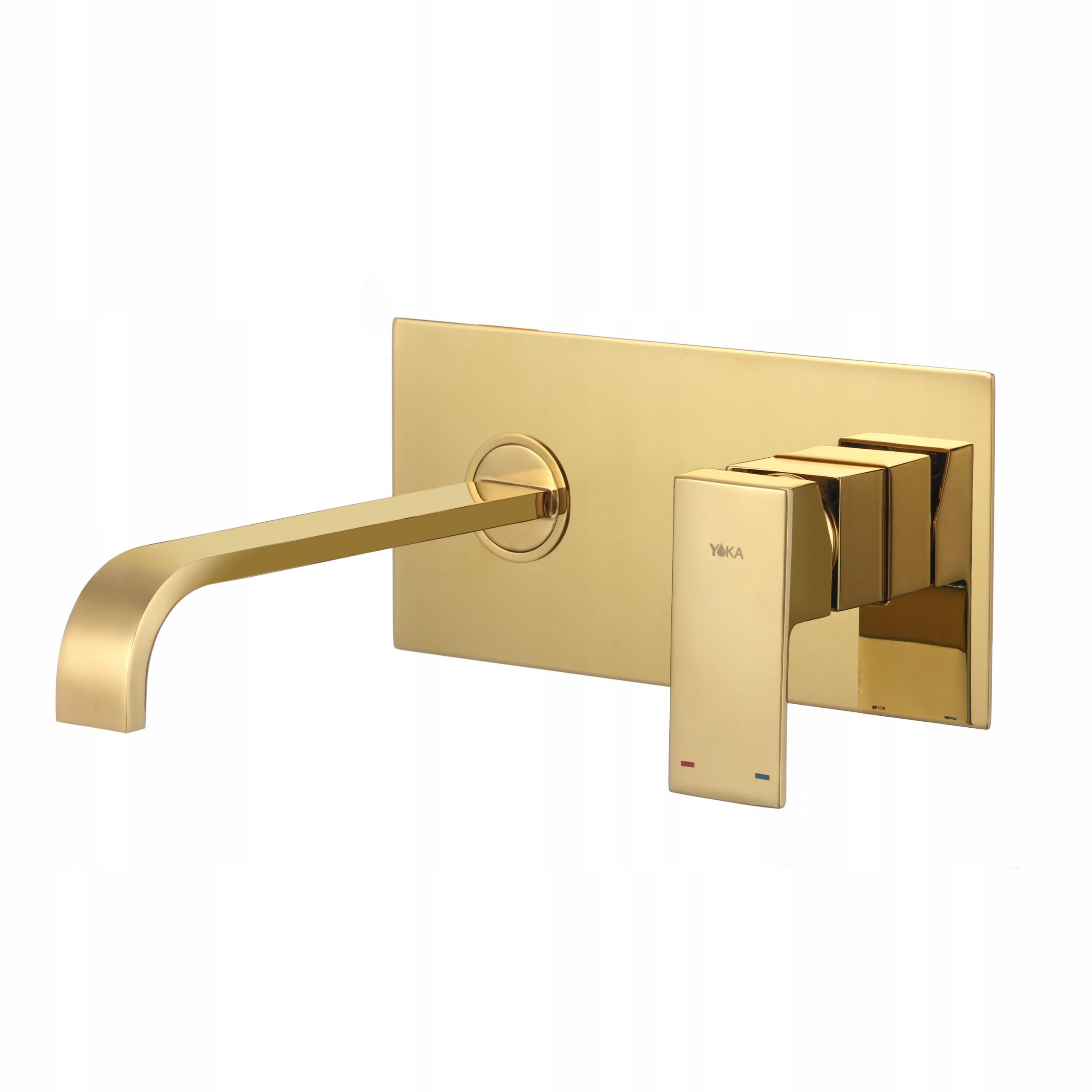 Umyvadlová batéria - Kohútik Kúpeľňa TAP GOLD CASCADE