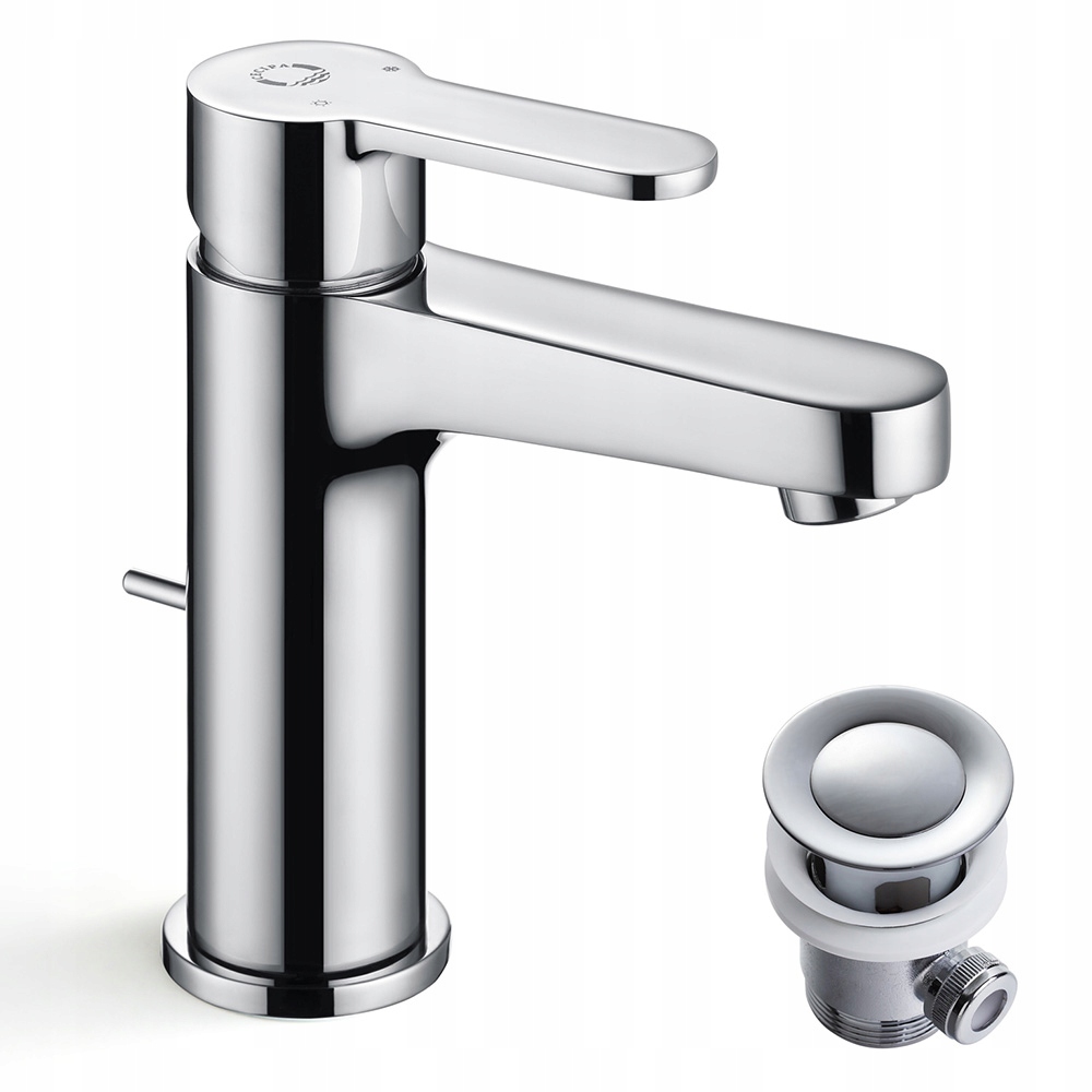 Vodovodná umyvadlová batéria - Sink Battery + Cork Tap Sink Chrome