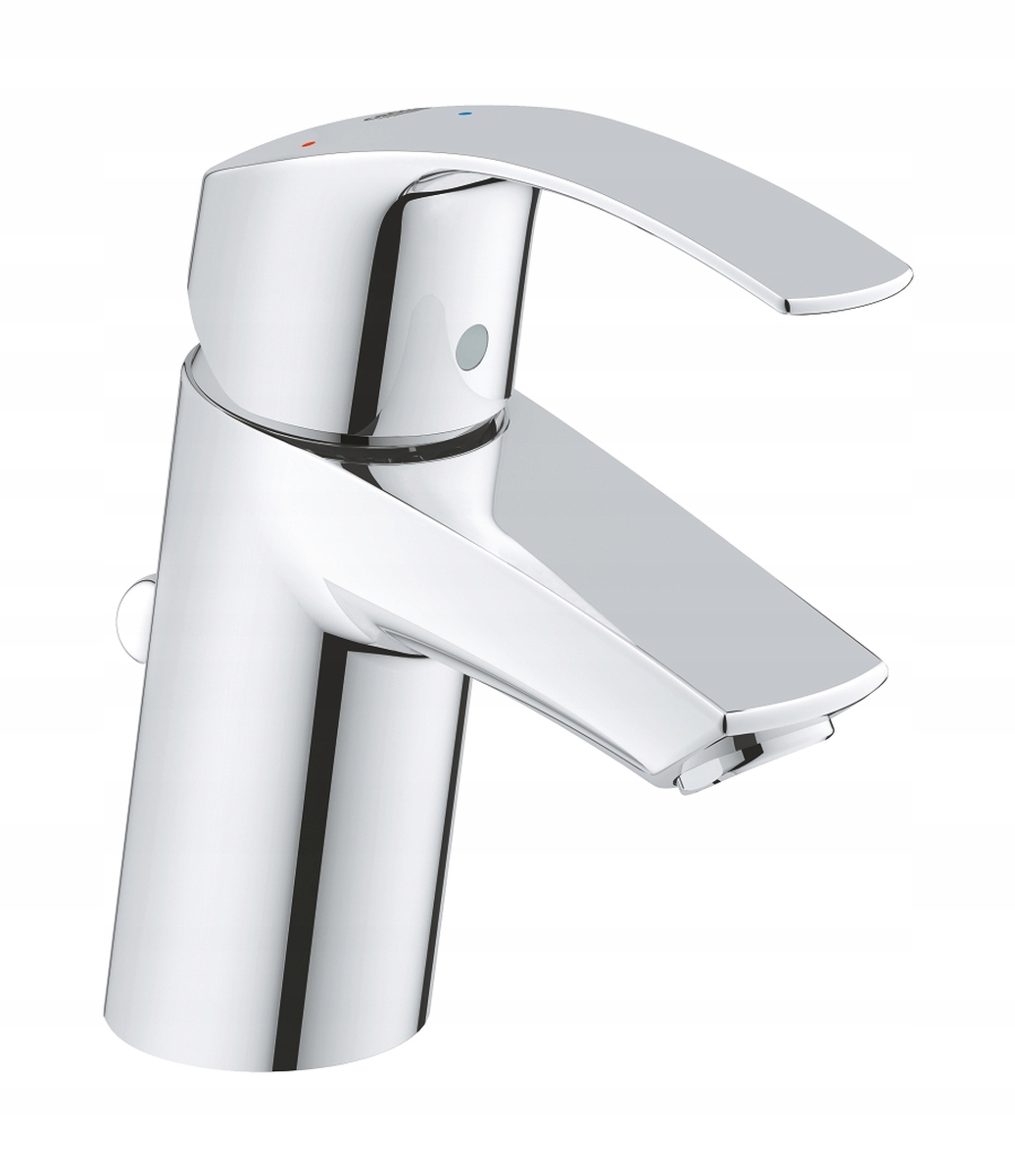 Umyvadlová batéria - Umývadlo kohútik kohútik Chrome Grohe Eurosmart