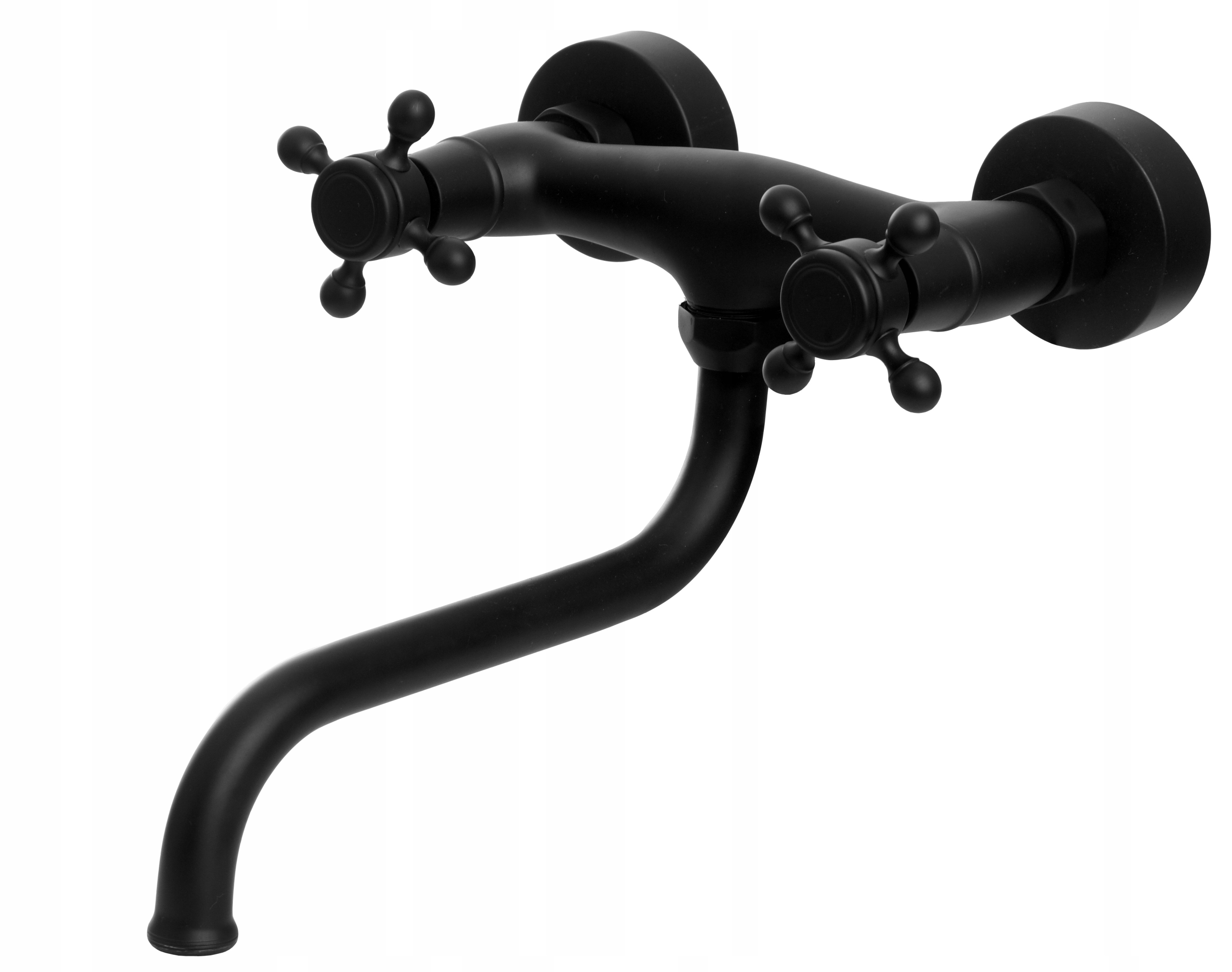 Umyvadlová batéria - Basin Basin Retro Wall Black