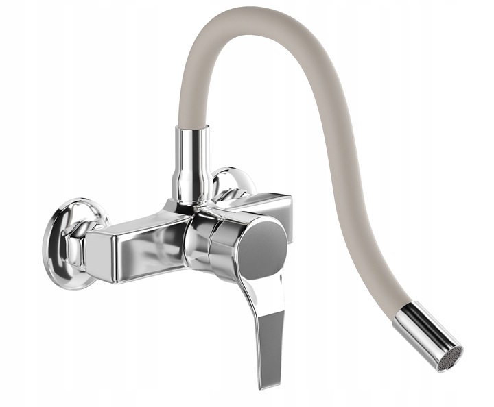 Kuchynské batérie - Béžová flexová stena kuchynská kotla faucet