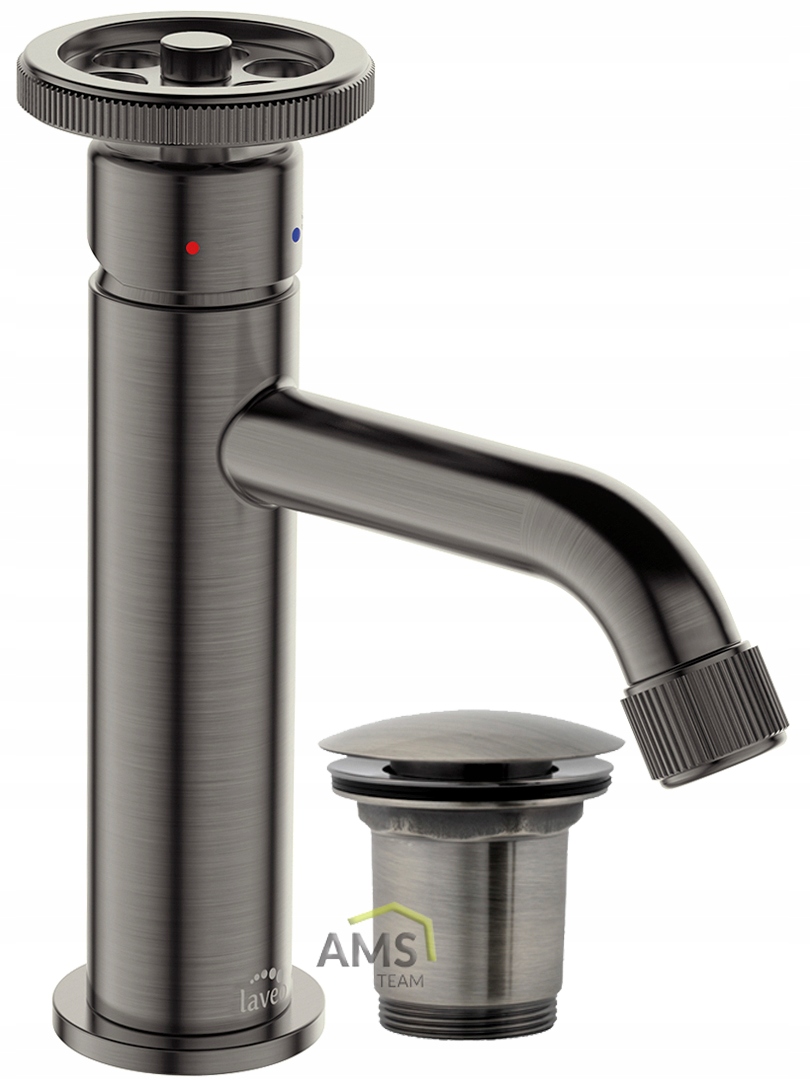 Umyvadlová batéria - Pípa LAVE MURO BAU 922D Graphite