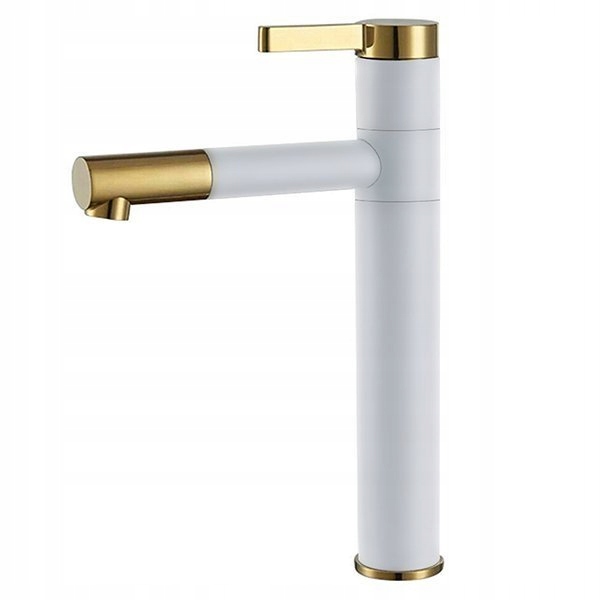 Vodovodná umyvadlová batéria - Laveo Pretto High -Black Washbasin Faucet