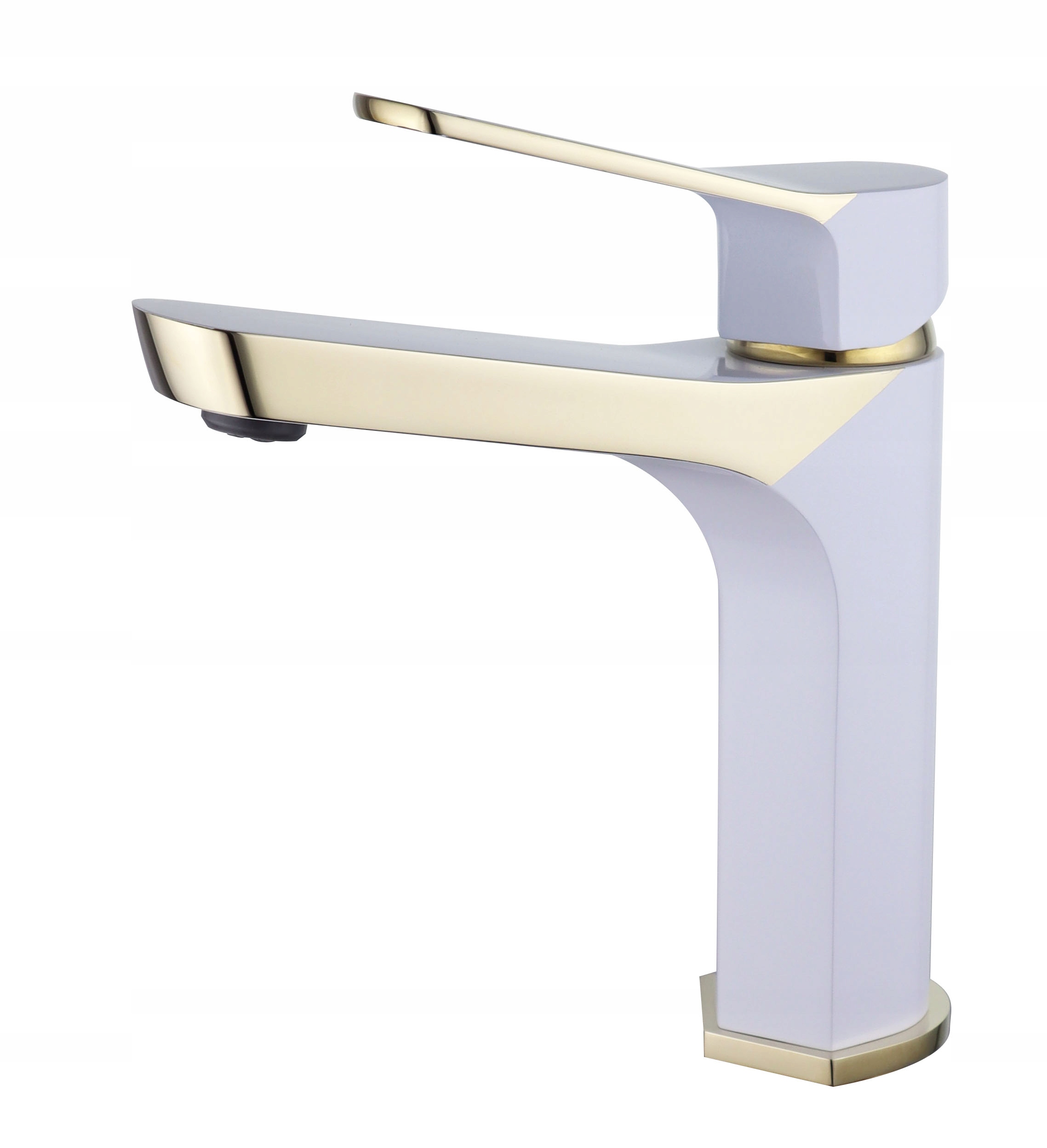 Umyvadlová batéria - Basin Basin Royal Caro Retro Gold White