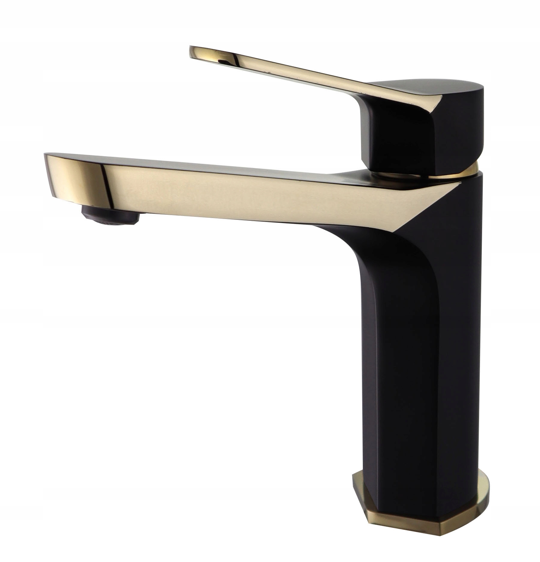 Umyvadlová batéria - Royal Caro Retro Black Gold Basin Battery