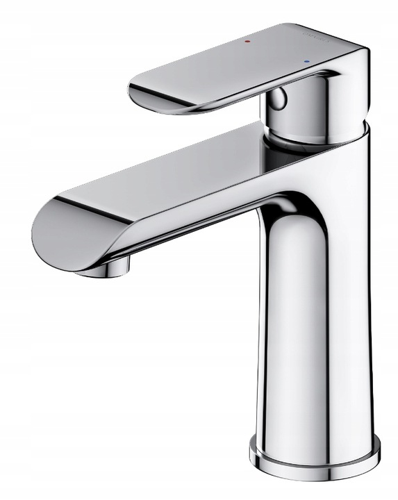 Vodovodná umyvadlová batéria - „Sacramento 'Chrome [Omnires] Washbasin Battery
